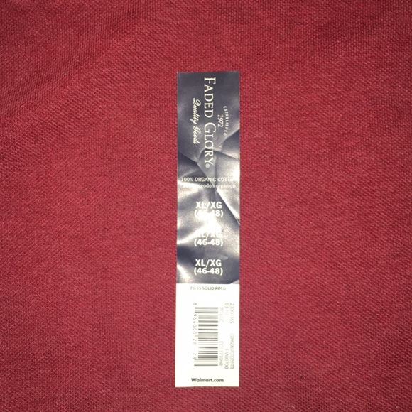 Faded Glory Short Sleeve Men’s Polo Shirt XL - Picture 2 of 6